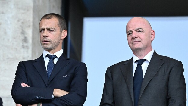 Aleksandar Čefefin i Gianni Infantino