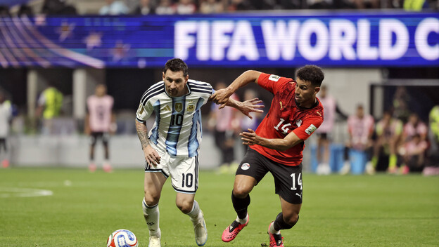 Hamdy Fathy i Lionel Messi