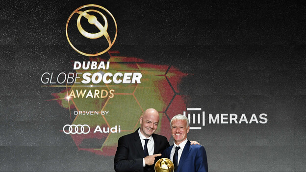 Gianni Infantino i Didier Deschamps