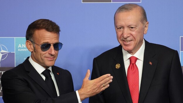 Emmanuel Macron i Recep Tayyip Erdogan