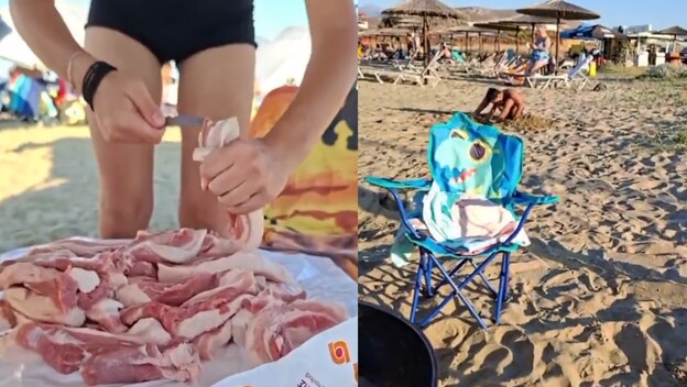 Roštilj na plaži