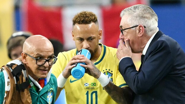 Neymar i Carlo Ancelotti