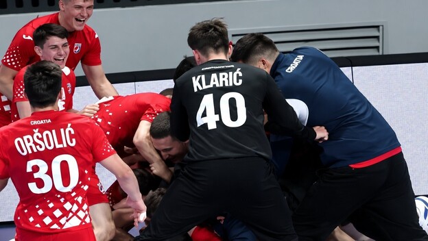 Slavlje hrvatske reprezentacije