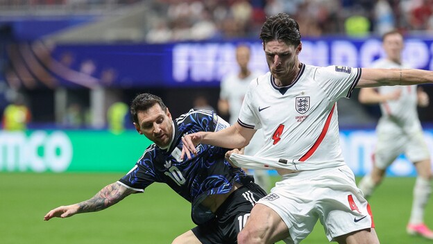 Lionel Messi i Declan Rice