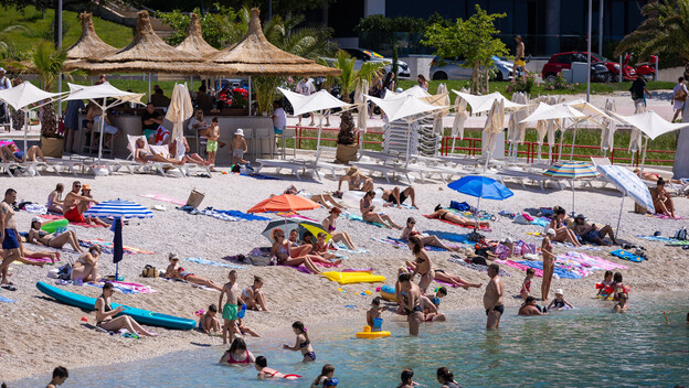 Plaža, ilustracija
