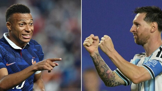 Kylian Mbappe i Lionel Messi