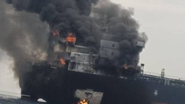 Pogođen tanker