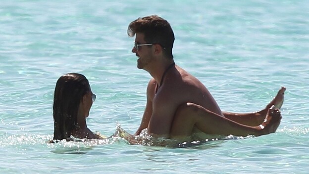 April Love Geary, Robin Thicke