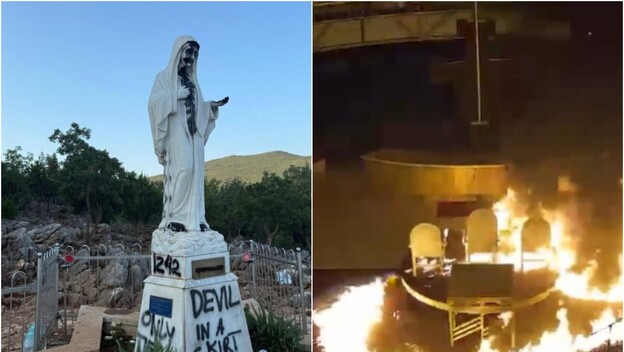 Vandalizam u Međugorju