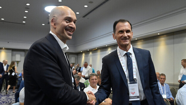 Josip Varvodić i Dragan Primorac