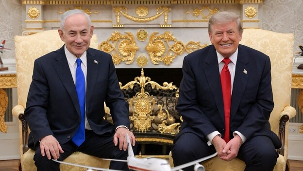 Benjamin Netanyahu i Donald Trump