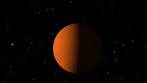 Digitalni prikaz egzoplaneta WASP-39 b
