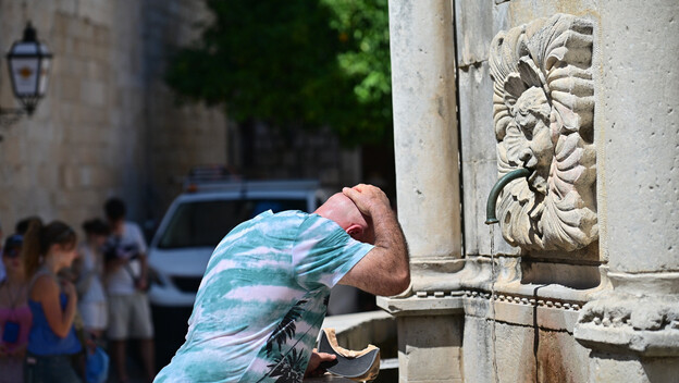 Visoke temperature u Dubrovniku