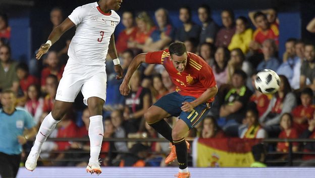 Lucas Vazquez u dresu Španjolske (Foto: AFP)