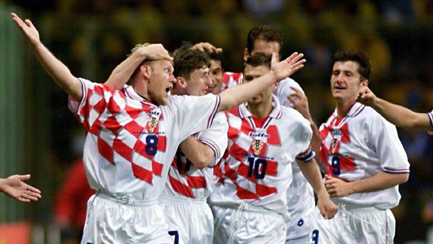 Robert Prosinečki slavi gol protiv Jamajke (Foto: AFP)