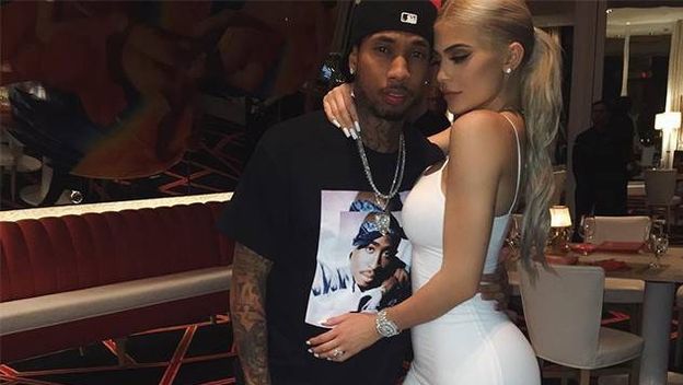 Kylie Jenner i Tyga (Foto: Instagram)