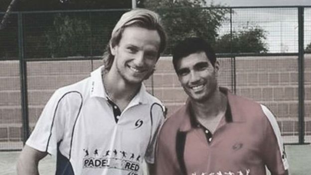 Ivan Rakitić i Jose Antonio Reyes (Screenshot Twitter)