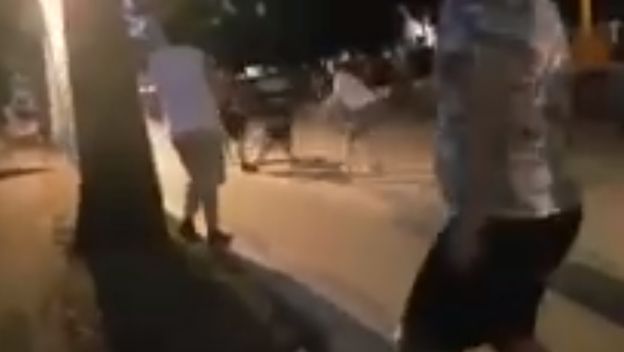 Tučnjava u Splitu (Screenshot: Facebook)