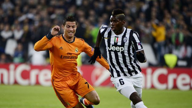 Cristiano Ronaldo i Paul Pogba (Foto: AFP)