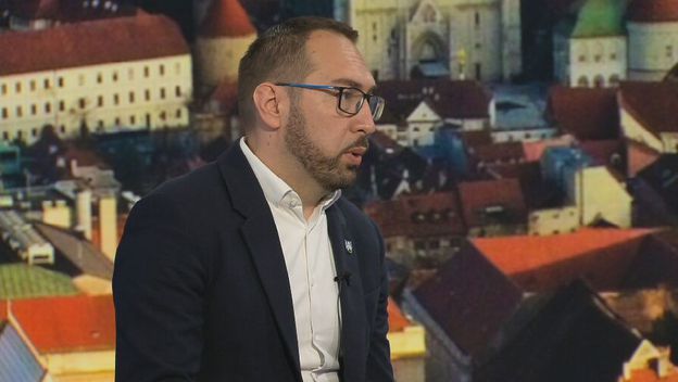 Tomislav Tomašević, gradonačelnik Zagreba, u studiju Dnevnika Nove TV - 1