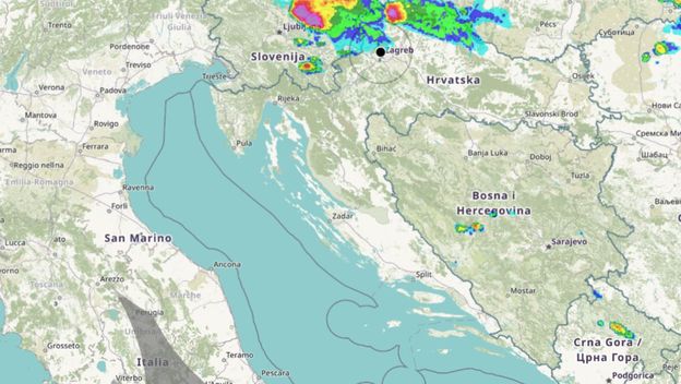 Oluja se približava Hrvatskoj