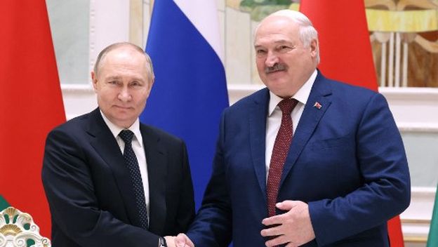 Vladimir Putin i Aleksandar Lukašenko