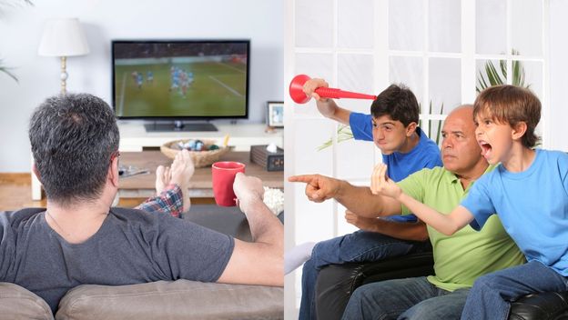 Opušteno i napeto gledanje utakmice