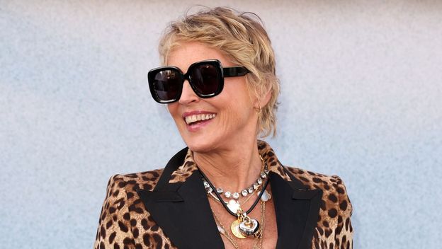 Sharon Stone na premijer filma The Bikeriders