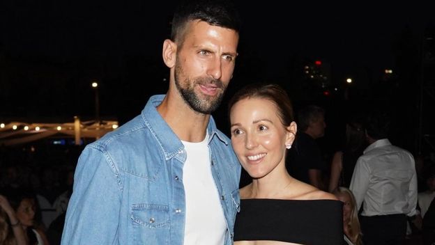 Novak i Jelena Đoković na koncertu Nicka Cavea