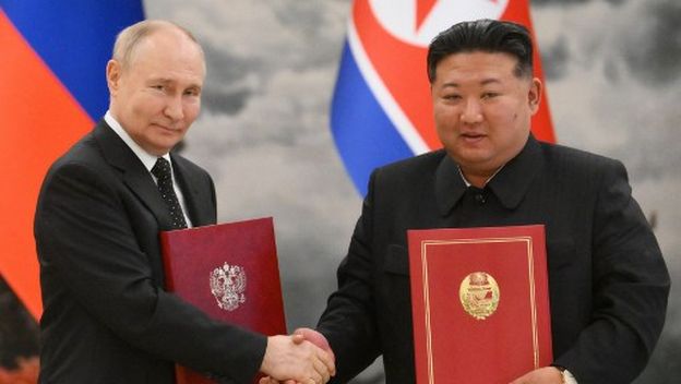 Vladimir Putin i Kim Jong Un