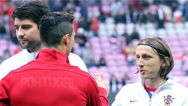 Cristiano Ronaldo i Luka Modrić