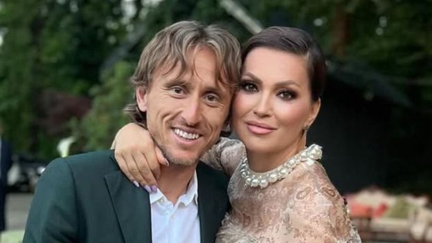 Luka Modrić i Nina Badrić