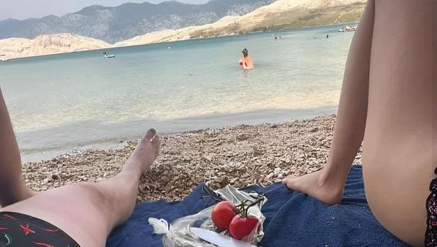 Užina na plaži
