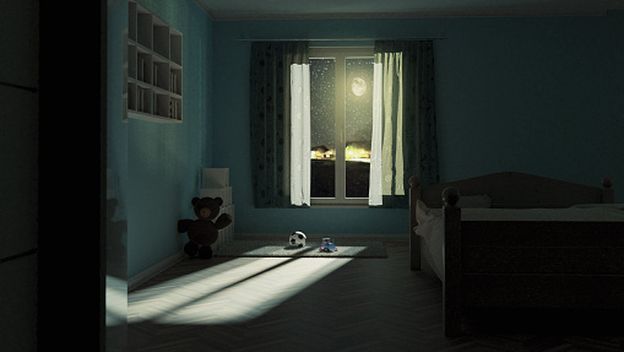 Dječakova soba, ilustracija