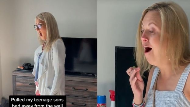 Šokirana majka pri inspekciji sobe svog sina