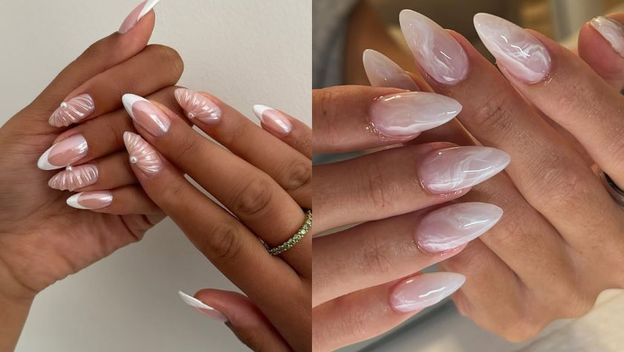 Ljetne nude manikure