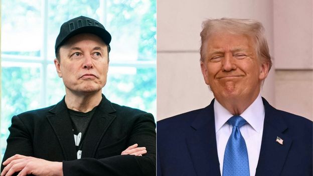 Elon Musk i Donald Trump