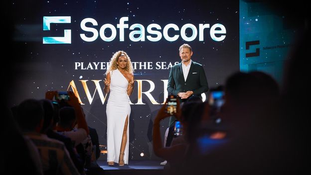 Kate Scott i Peter Schmeichel