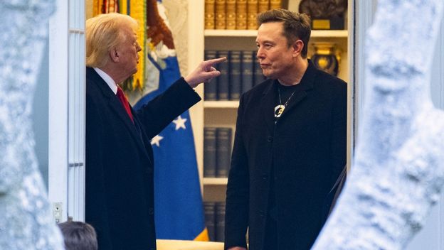 Donald Trump i Elon Musk