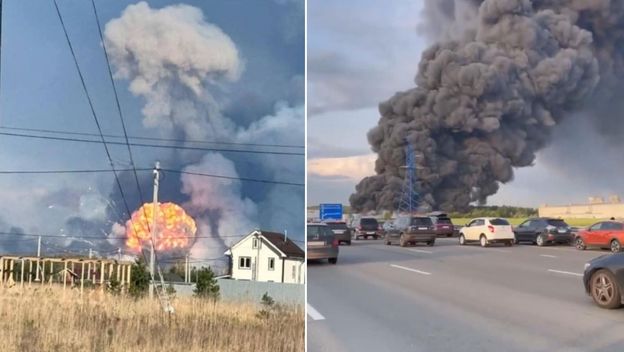 Ukrajinski napad dronovima na okolicu Moskve