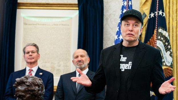 Scott Bessent i Elon Musk