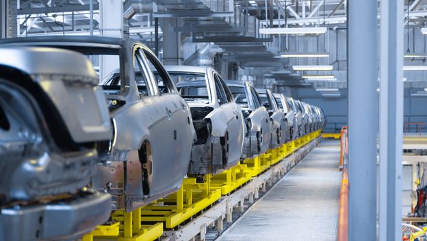 Tvornica automobila, ilustracija