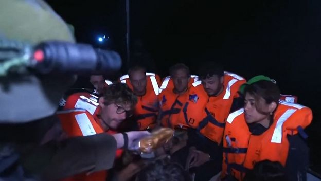 Izraelska vojska na brodu aktivista