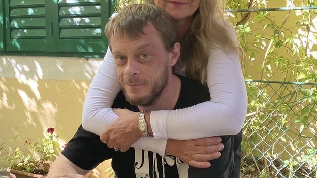 Matija Dedić sa sestrom Sandrom Dedić Slavicom - 1