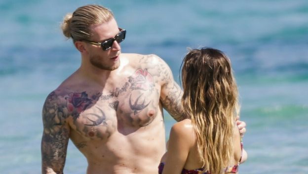 Diletta Leotta i Loris Karius