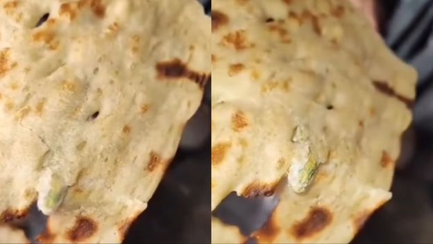 Pogača s gušterom u sebi