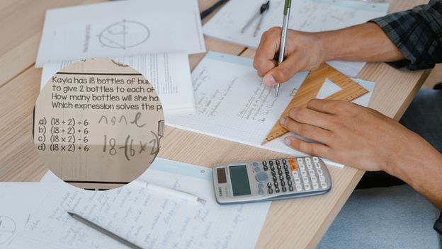 Rješavanje zadaće iz matematike i problemski zadatak