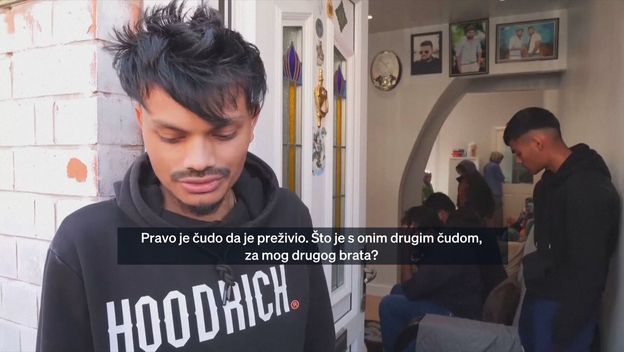 Ramesh Viswashkumar, brat preživjelog putnika
