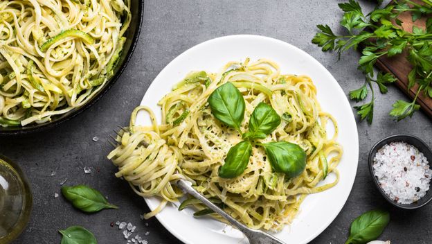 Tjestenina s tikvicama na maslacu