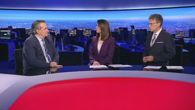 Ivica Mandić i voditelji Dnevnika Nove TV